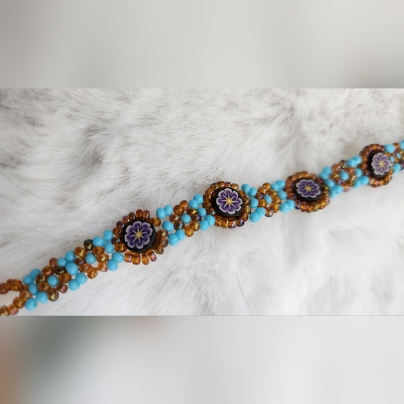 Vintage Beaded Bracelet - Picture 3 of 7